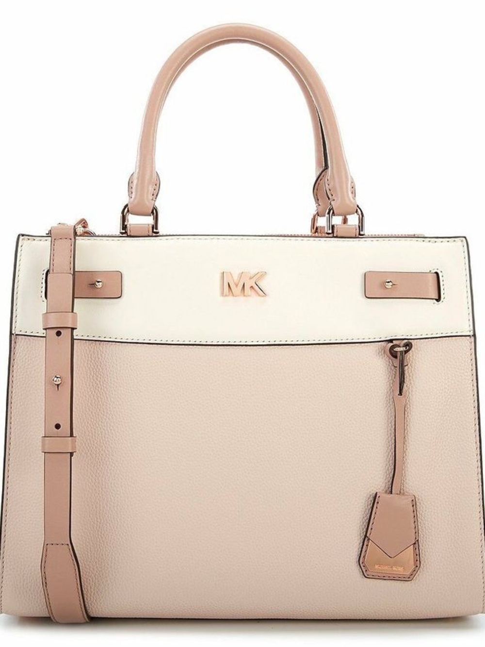 Michael Kors Reagan Neutral Bag — Like New!  (Fits 💻)